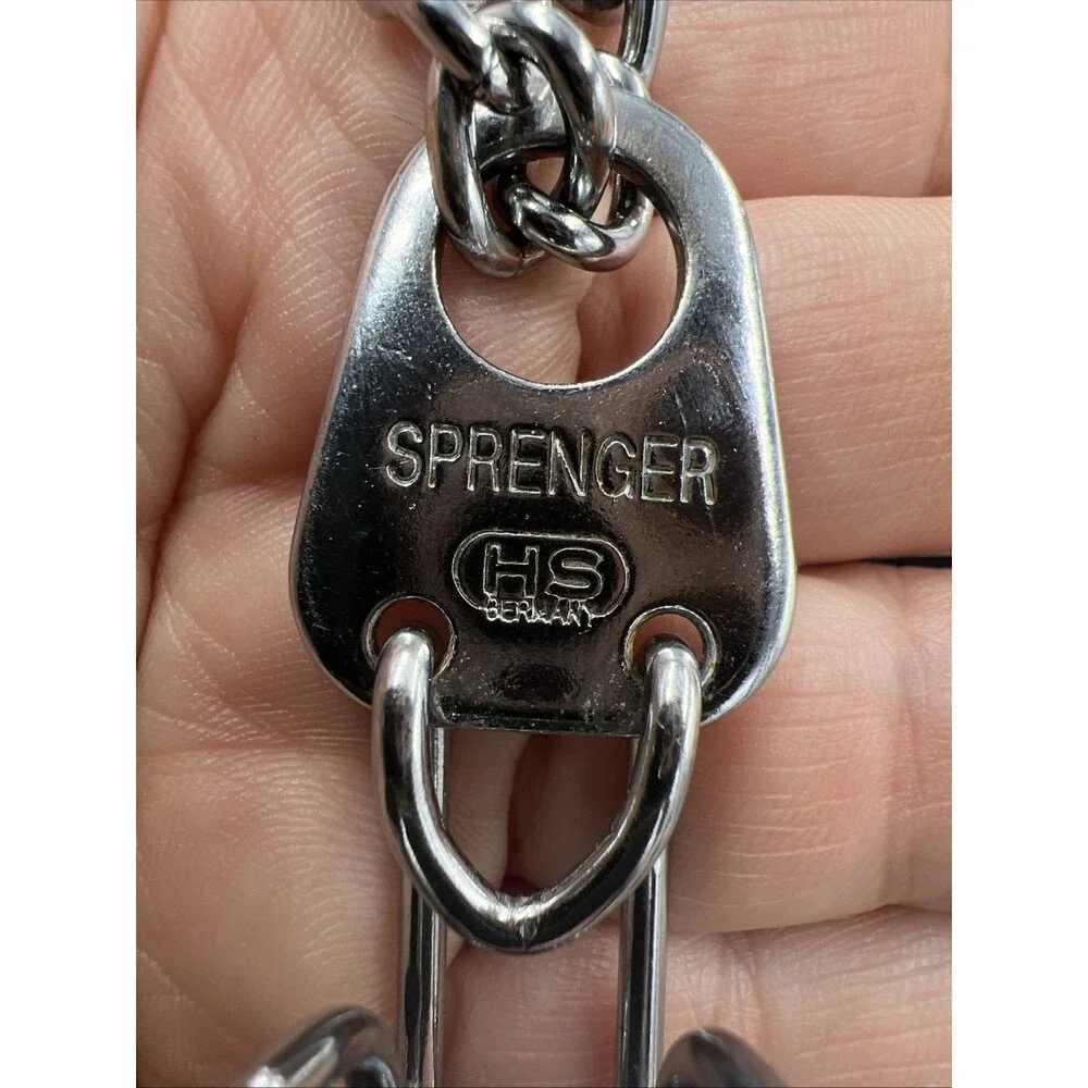 Herm Sprenger Prong Dog Training Collar Chrome Plated Steel 13